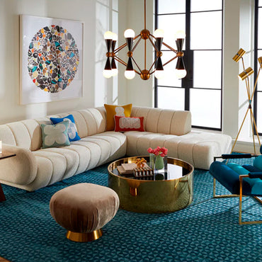 Pompidou Quatrefoil Pillow Celadon