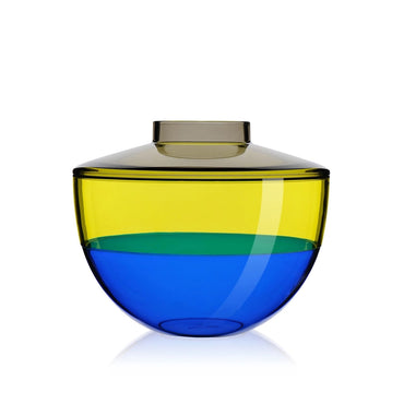 Shibuya Vase Yellow/Blue