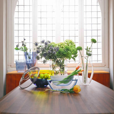 Shibuya Vase Yellow/Blue