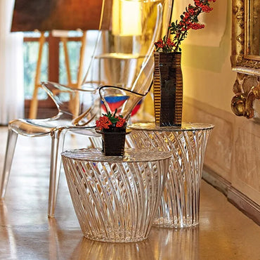 SPARKLE STOOL CRYSTAL