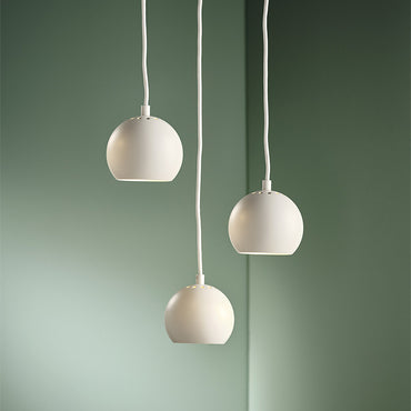 Ball Pendant Matt White