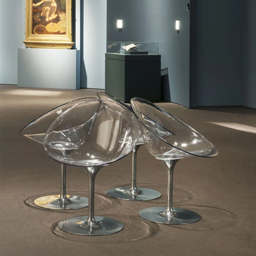 Eros/s Swivel Armchair Crystal