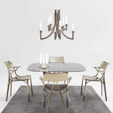 Khan Lamp Bronze Mate