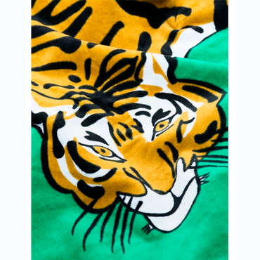 Tiger Printed Beach Towel
