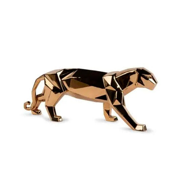 Panther Golden Sculpture