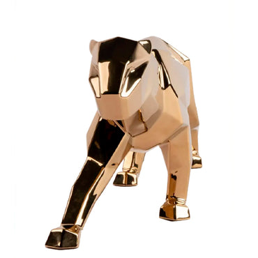 Panther Golden Sculpture
