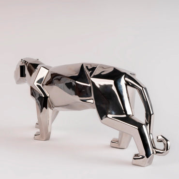 Panther Silver Sculpture