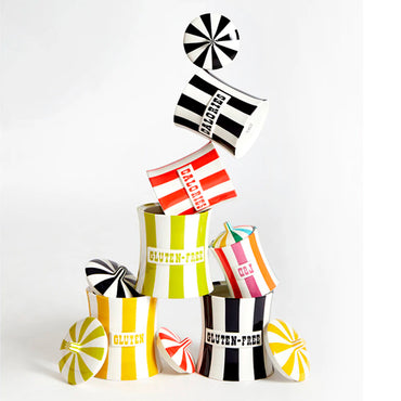 Vice Calories Canister Black & White