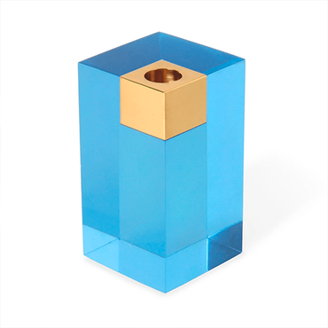 Monte Carlo Candle Holder Large Blue