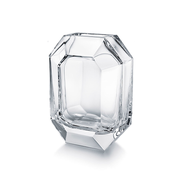 Octogone Vase Clear