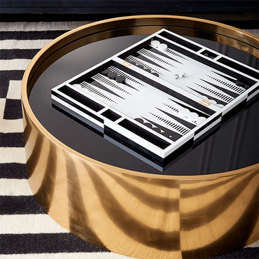 Op Art Backgammon Set