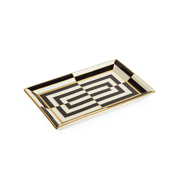 Op Art Rectangular Tray