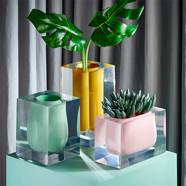 Bel Air Scoop Vase Celadon
