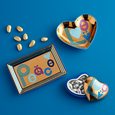 Peace Rectangle Tray