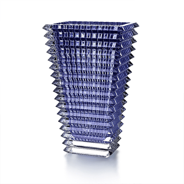 Eye Vase Rectangular Blue