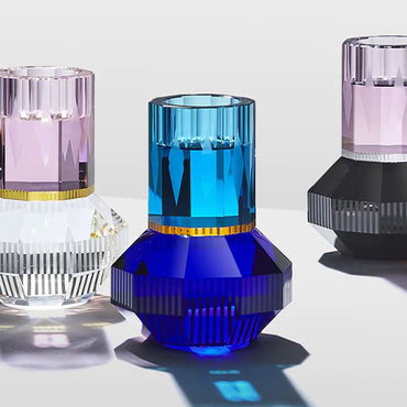 Chicago Azure/Yellow/Cobalt T- Light Holder