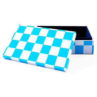 Medium Checkerboard Lacquer Box