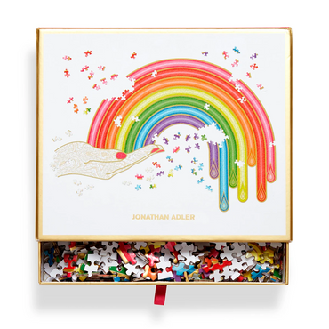 Rainbow Hand Shaped Puzzle