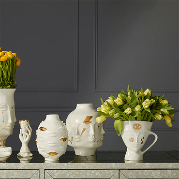 Gilded Giuliette Pitcher