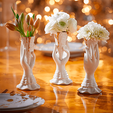 Gilded I-Scream Vase