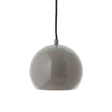Ball Pendant Glossy Warm Grey