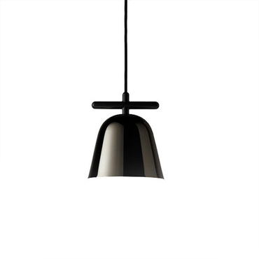 Lighto T Gr Pendant Black Matte/Black Chrome Cup