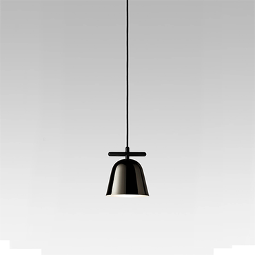Lighto T Gr Pendant Black Matte/Black Chrome Cup