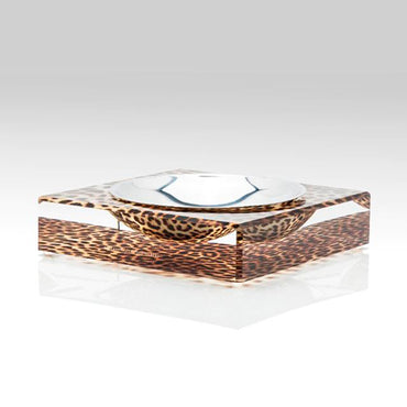 Candy Bowl Leopard Print Small
