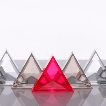 Delta Dish Red Large