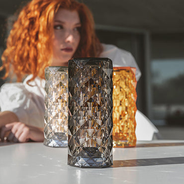 Marquis Table Lamp Led White Battery Fume