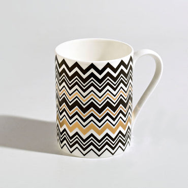 Zig Zag Gold Mug
