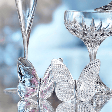 Baccarat Accesorios decorativos PAPILLON LUCKY BUTTERFLY IRIDESCENT CLEAR