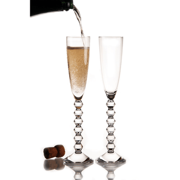 Baccarat Copas y vasos VÉGA FLUTISSIMO CLEAR SET X 2
