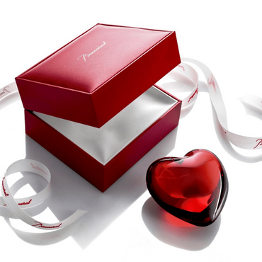 Baccarat Pisapapeles COEUR CUPID HEART RED