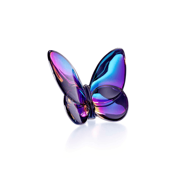Baccarat Pisapapeles PAPILLON LUCKY BUTTERFLY BLUE SCARABEE