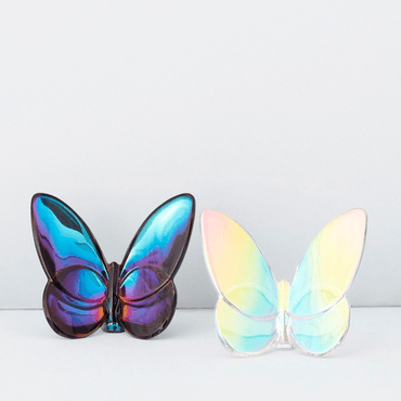 Baccarat Pisapapeles PAPILLON LUCKY BUTTERFLY BLUE SCARABEE