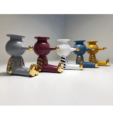 Bosa Objetos decorativos PINOCCHIETTO CANDLEHOLDER SUGAR PAPER