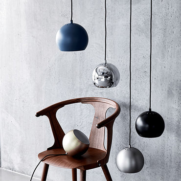 Ball Pendant Petrol Blue