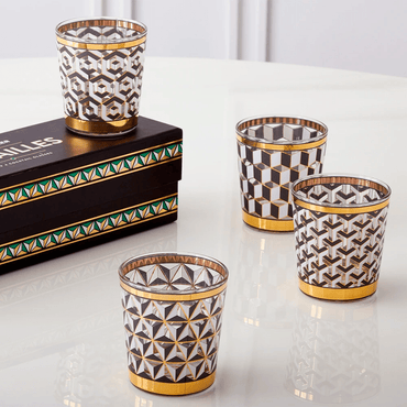Jonathan Adler Copas y vasos VERSAILLES GLASSWARE SET