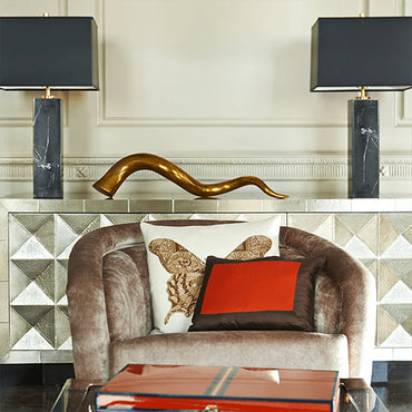 Tall Canaan Table Lamp Black