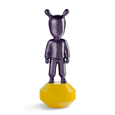 The Guest Purple On Yellow - Lladro | Karím Chaman Boutique Lima