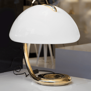 Martinelli Luce Lámpara de mesa SERPENTE GOLD TABLE LAMP