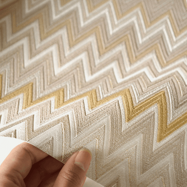 Papel Decorativo Zigzag Multicolore 10061