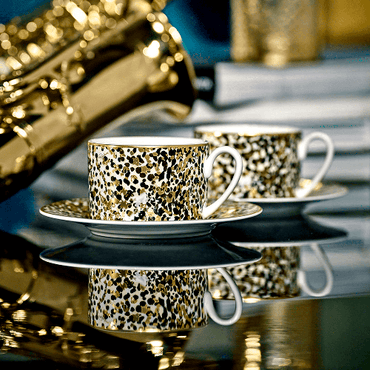 Camouflage Tea Cup And Saucer Set X 2