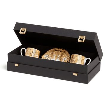 Roberto Cavalli Tazas TIGER WINGS COFFEE CUP AND SAUCER SET