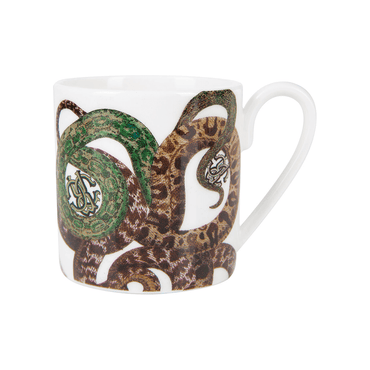 Roberto Cavalli Vajillas SNAKES COFFEE CUP AND SAUCER SET