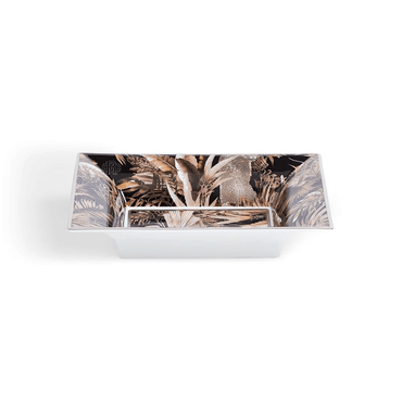 Roberto Cavalli Vajillas TROPICAL JUNGLE TIDY TRAY BLACK
