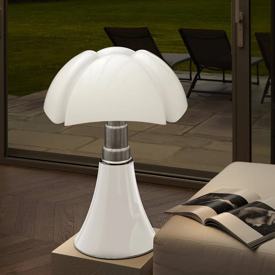 Pipistrello White Table Lamp Dimmable