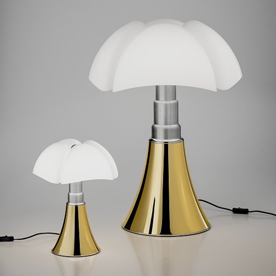 Mini Pipistrello Gold Table Lamp Dimmable