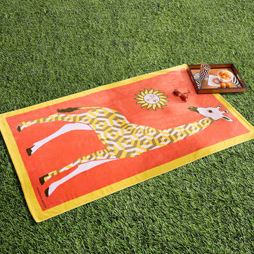 Giraffe Beach Towel